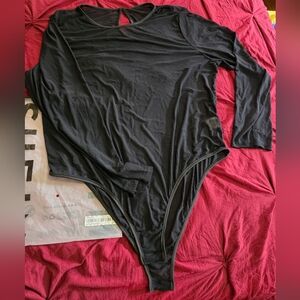 Long Sleeve Sheer Bodysuit (IS343)